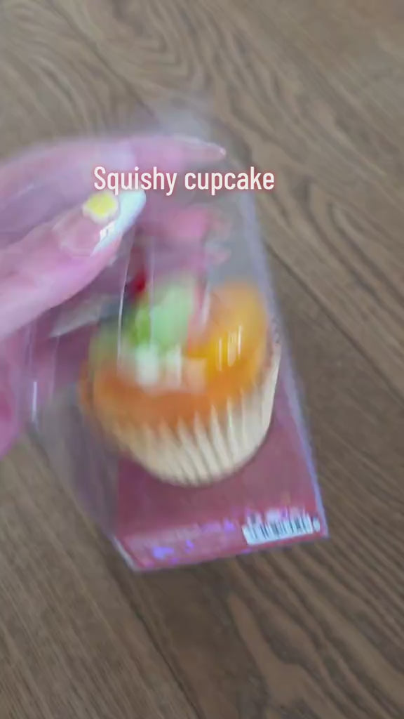 Squishy Cupcake Aimanté Kawaii 🧁 – Slow Rising Anti-Stress