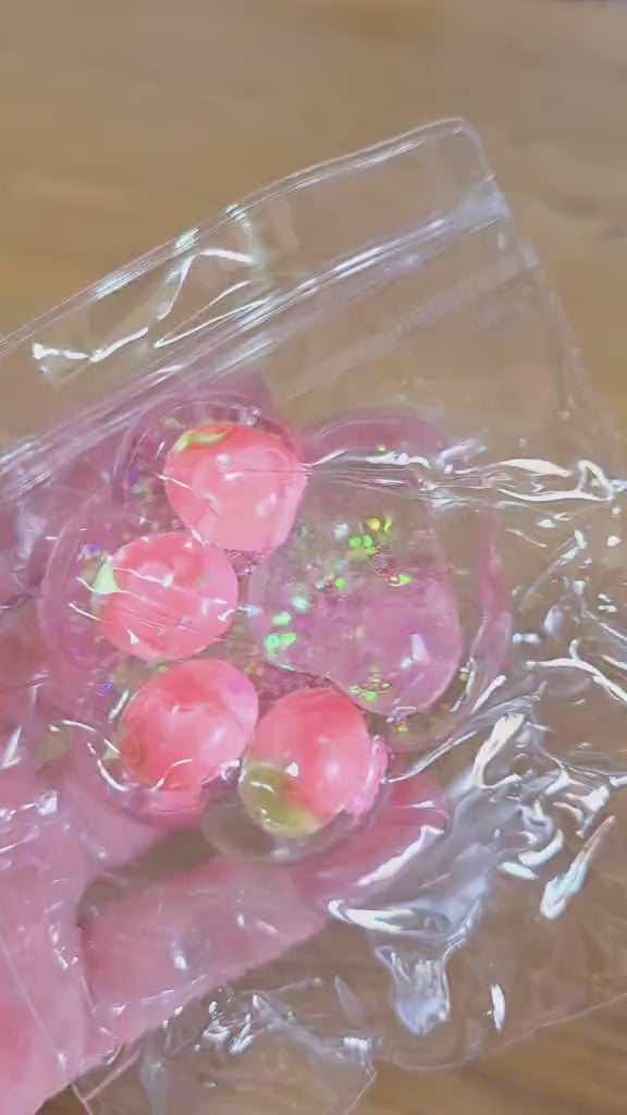 Squishy Patte de Chat Kawaii 🐾 – Squeeze Anti-Stress Glitter