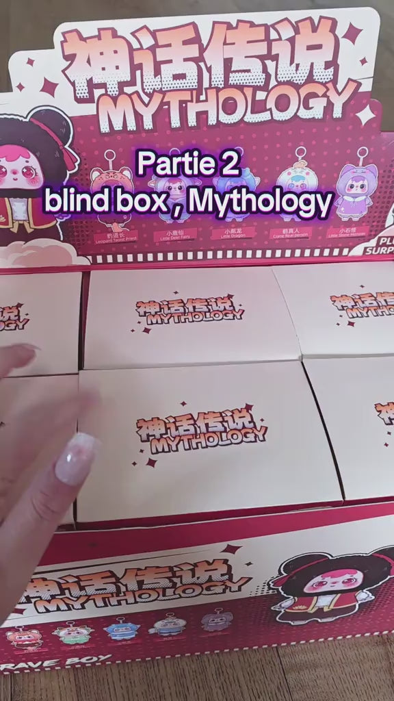 Brave Boy Mythology – Blind Box Peluche Kawaii Surprise