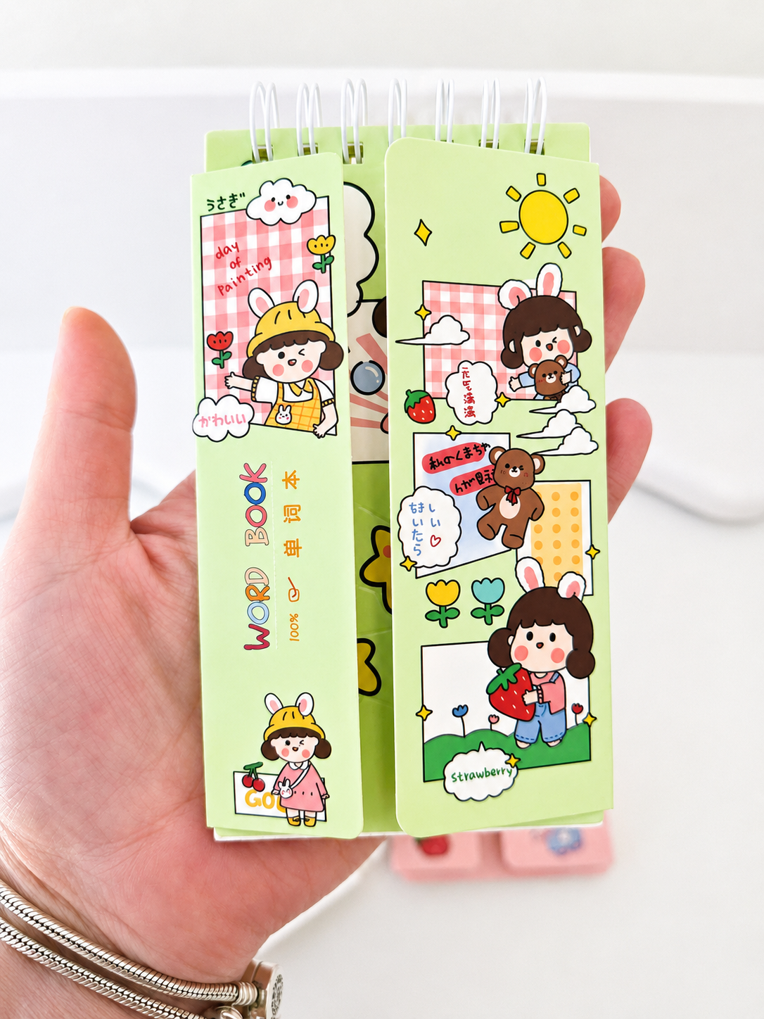Carnet Word Book Kawaii – Capybara & Fi