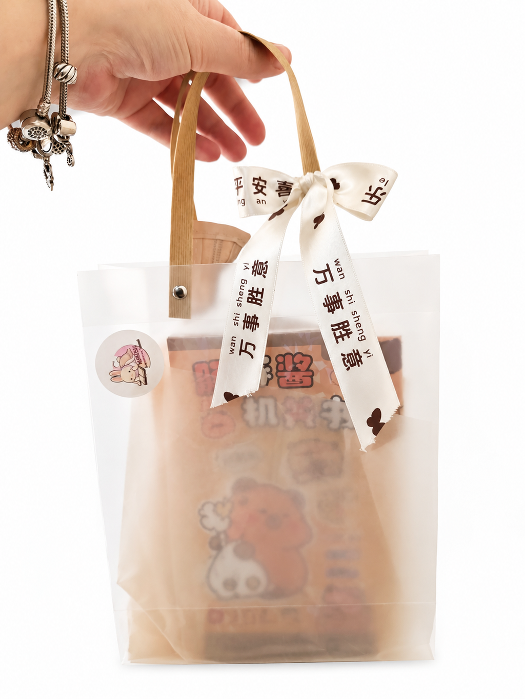 Coffret papeterie kawaii Capybara grand format ouvert contenu généreux détaillé – Mimisu
