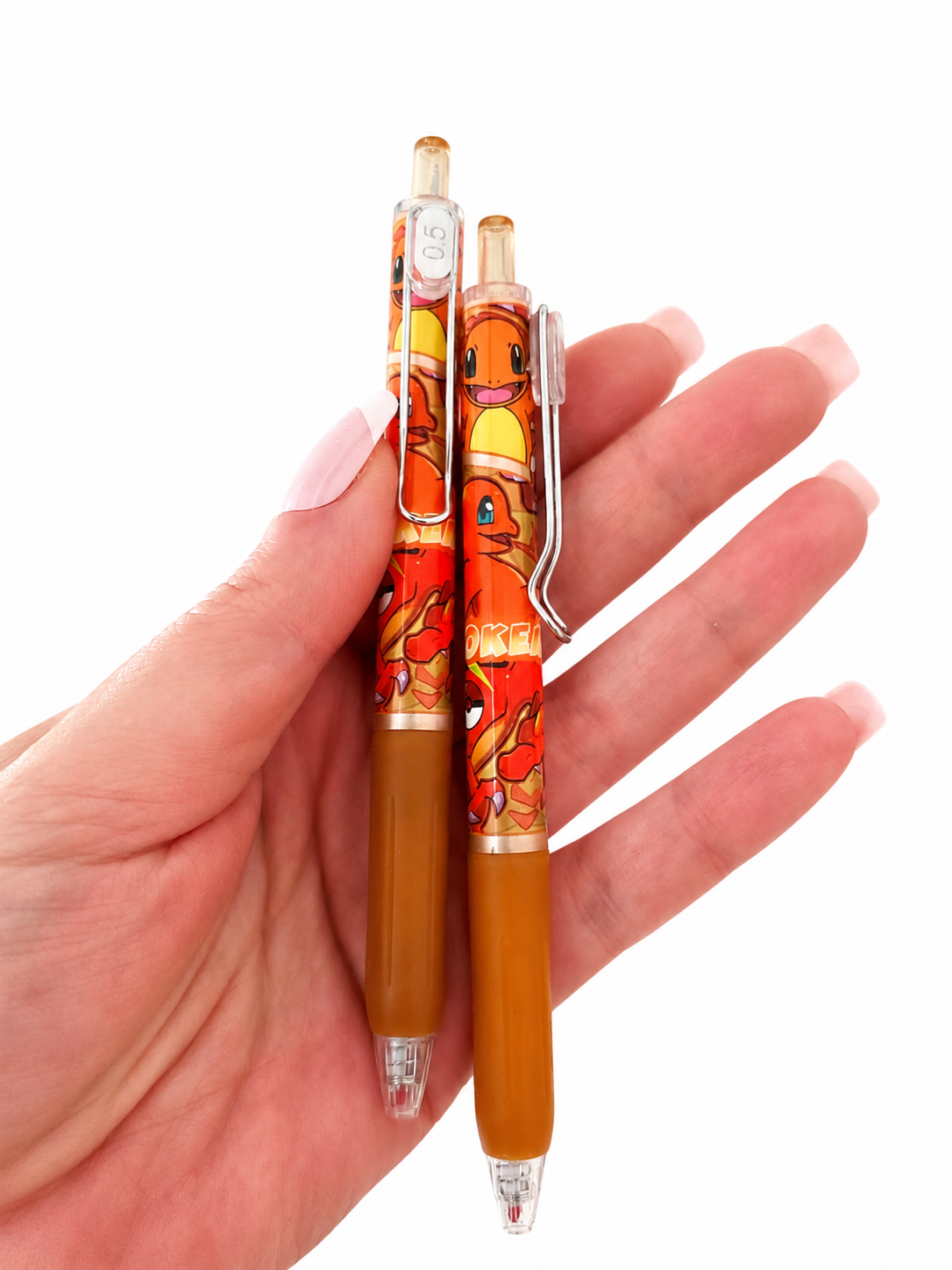 Stylo gel kawaii Pokémon Salamèche 🔥