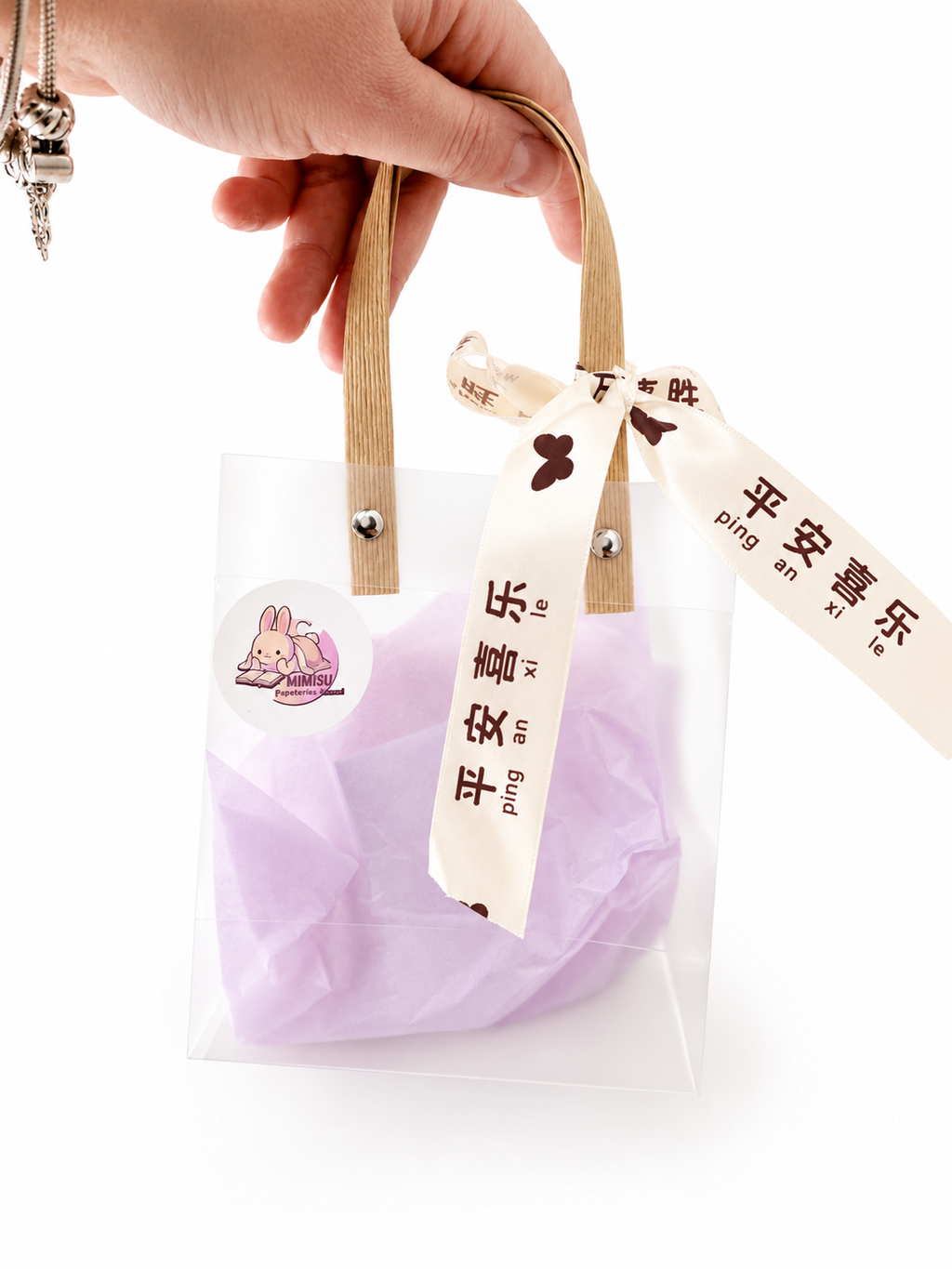Coffret papeterie kawaii Capybara petit format posé sur un bureau pastel – Mimisu
