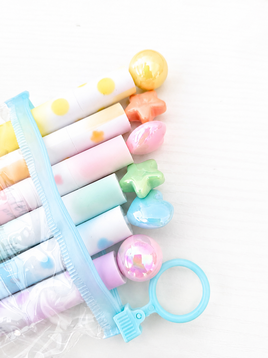 Set de 6 Surligneurs Kawaii Pastel