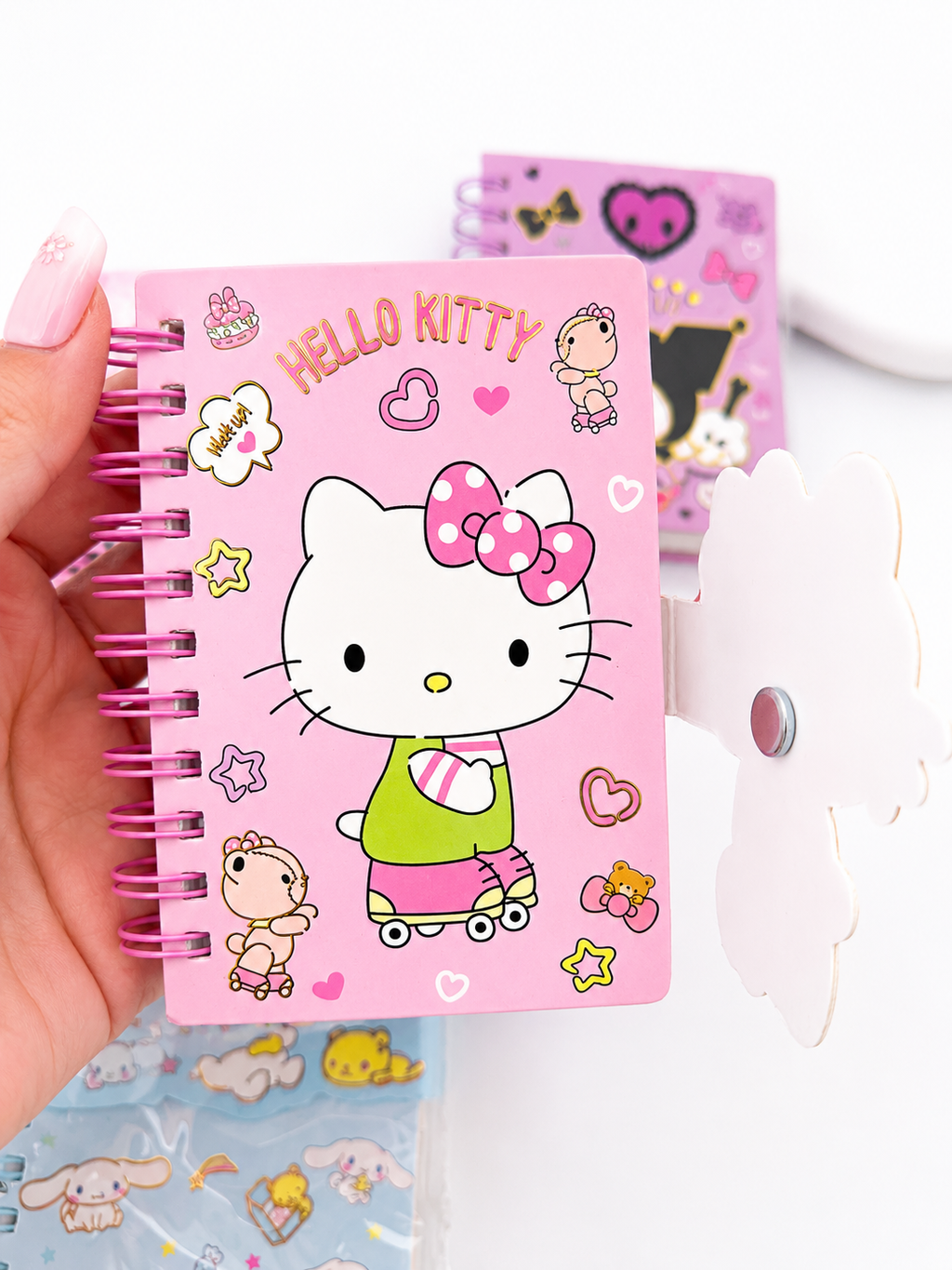 Carnet pocket Sanrio kawaii sur fond blanc – Mimisu
