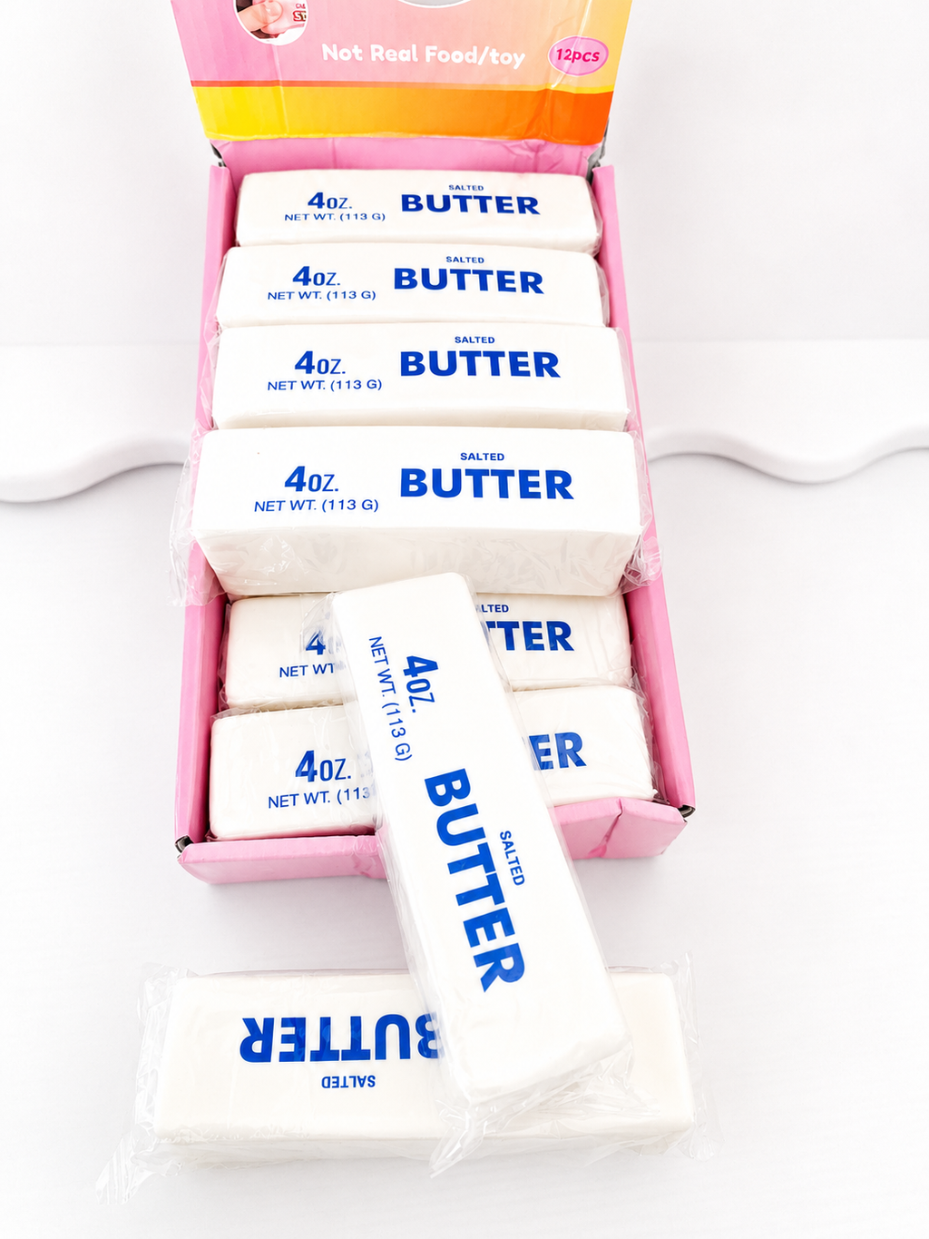 Squishy Beurre Salé Kawaii – Jouet Anti-Stress Slow Rising