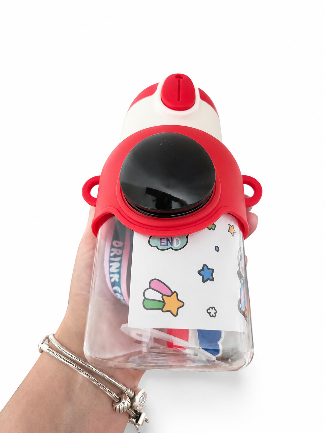 Gourde kawaii chat 600ml sur fond blanc – Mimisu

