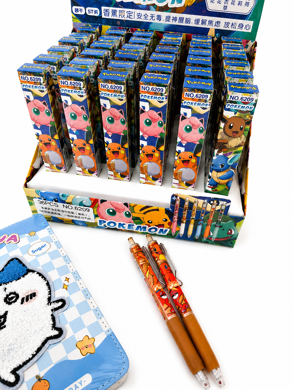 Stylo gel kawaii Pokémon Salamèche 🔥