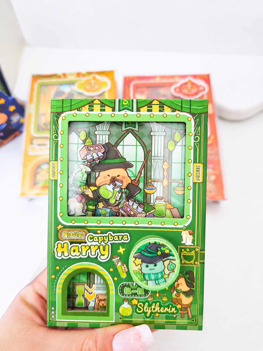 Mini carnet kawaii Capybara Harry détail accessoires surprise inclus – Mimisu
