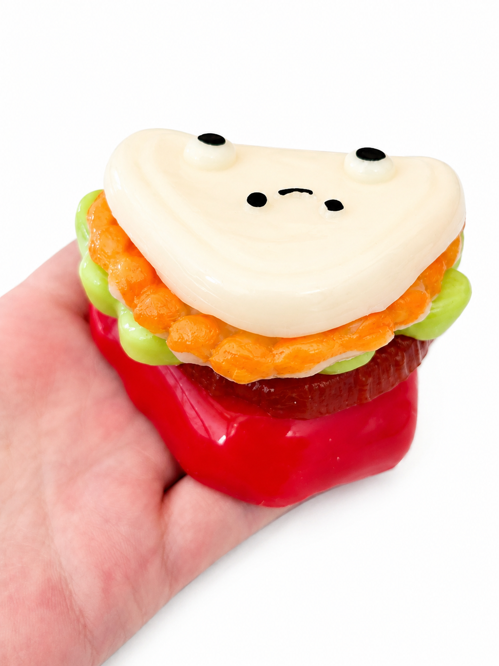 Squishy Burger Kawaii 🍔 – Slow Rising Anti-Stress
