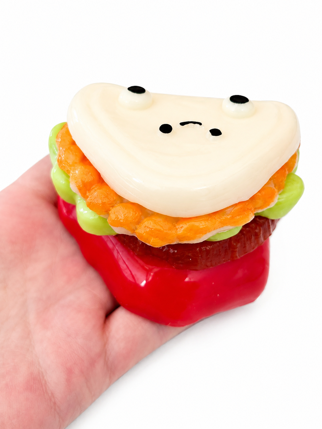 Squishy Burger Kawaii 🍔 – Slow Rising Anti-Stress