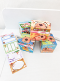 Capybara pull-out sticky notes boîte de 40 étiquettes kawaii vue de face – Mimisu
