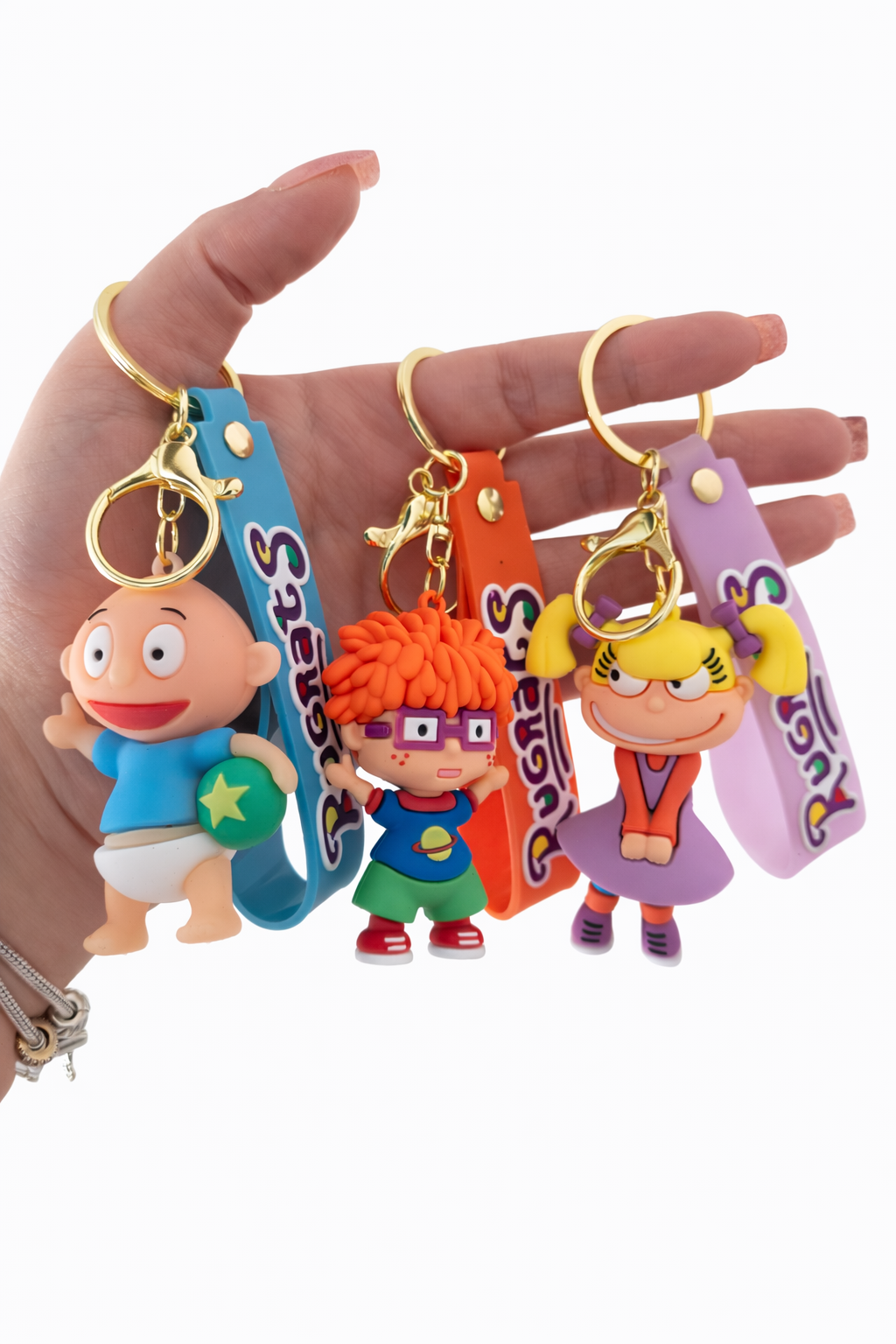 Porte-clé Razmoket kawaii accroché à un sac – Mimisu
