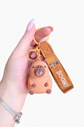 Porte-clé Capybara – La bulle qui fait craquer