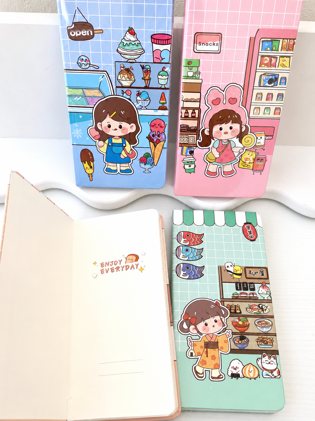 Carnet Kawaii Mini Shop